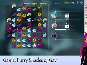 lewdneko plays furry shades of gay with oral in part 1 😈