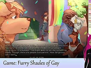 lewdneko plays furry shades of gay with oral in part 1 😈