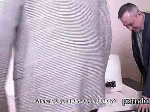 Elegant Girl Tempted And Banged By Older Lecturer In Classy Group Setting