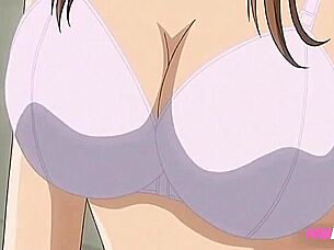 hey, check out this horny secretary in uncensored hentai with her co-worker!