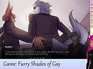 lewdneko plays furry shades of gay with oral in part 1 😈