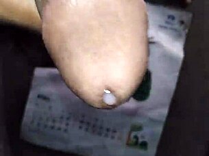 Young man feels ecstasy from gay blowjob and handjob while masturbating