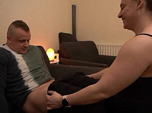 brought to the edge then denied by femdom in this hot handjob session 😩💦