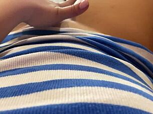 watching this hot porn compilation of tits and asses