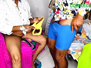 Indian Wife Interview Turns Monster Cock Fuck