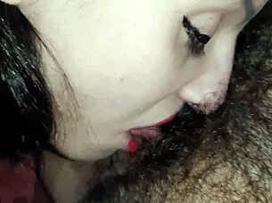 mouthfucking my girlfriend after long separation, cumming thrice on new year's eve