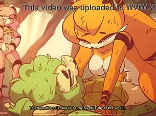 Deltava And Ad Diives Dou In Animated Hentai Scene