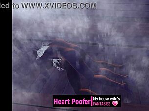 at the sauna with cartoon characters.