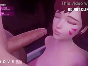 overwatch nsfw compilation with deepthroat and cum on face