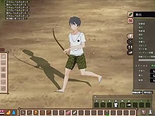 playing mad island, find village and have sex with girl in crazy survival.