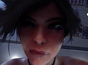 the desire for sex drove her crazy, leading to assfucking and creampie 😈