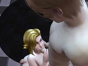 In The Sims, He Fucks His Friend in 3D Hentai