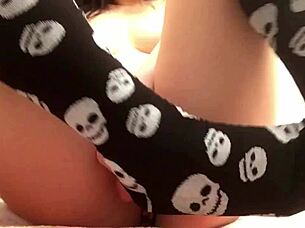 Horny cheerleader needs fat cock deep inside. Help her?