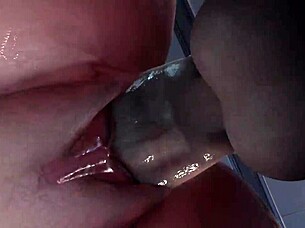 the desire for sex drove her crazy, leading to assfucking and creampie 😈