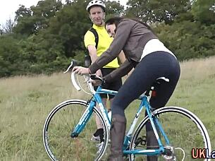 This mature British milf loves big cocks in stockings