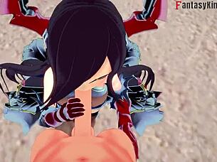 Yo, check Friedrich der Große fucking in free POV fantasy from Azur Lane by FantasyKing3!