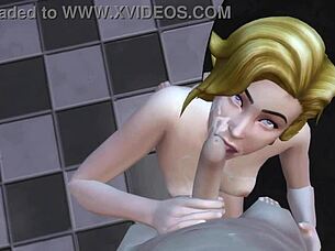 In The Sims, He Fucks His Friend in 3D Hentai