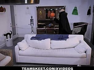 I'm petite redhead Cleo Clementine, tricked and fucked