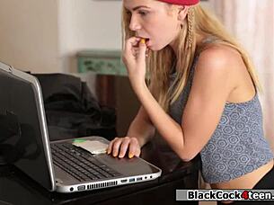 Babysitter, are you riding your boss's black dick?