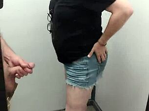 shellyseth and smarien75 fucking in wall mart dressing room part 2