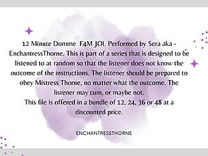 domme joi for f4m 7of12