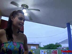 feeling dirty pleasure from lesbian tits and pussy outdoors