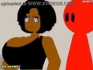 I hit part 2 accidental threesome with big ass anime