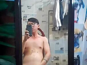 việt nam gay top khẩu dâm sục cặc bao phủ with gay cock solo tattoo big cock monster cock asian 😏