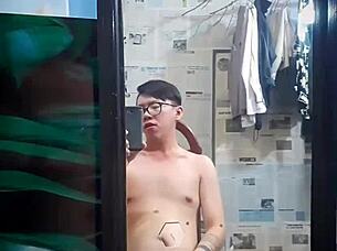 việt nam gay top khẩu dâm sục cặc bao phủ with gay cock solo tattoo big cock monster cock asian 😏