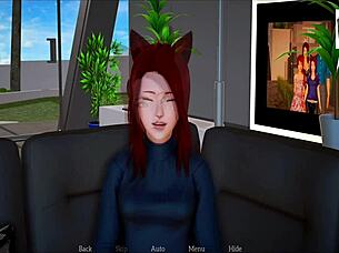 In My New Family 172, the stepmom exclaims, 'Fuck me harder!' during erotic scenes