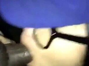 Teen 18+ Black Babe Gives Certified Blowjob To Cock