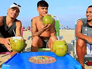 We fuck our friend in a gay group session