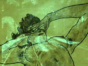 vintage erotic art in retro style