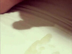 Watch as I cum hard into his mouth, and he sucks it all down, swallowing every bit of my load