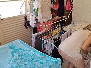 she showed her panties in casual everyday moment