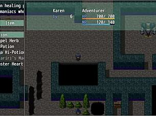 Aventureira Ficar com Tesão com o Cheiro de um Homem Fedorento - Horny Adventurer Karen - Parte 2.