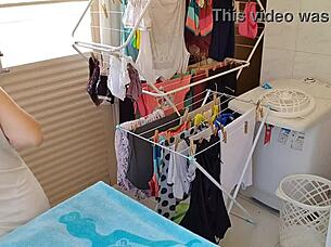 she showed her panties in casual everyday moment