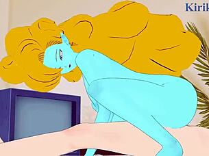 Panchy, Bulma's Mother And Zangya In Intense Dragon Ball Hentai Sex