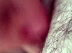 she's trying to swallow too much cum, it's a bit much