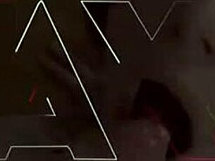 Sexy brunette Jessica feels cum on her glasses