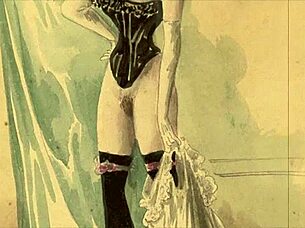 i love these vintage erotic anime drawings