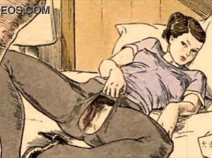 i love these vintage erotic anime drawings
