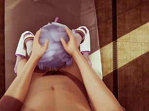 young kaguya animated in naruto hentai style