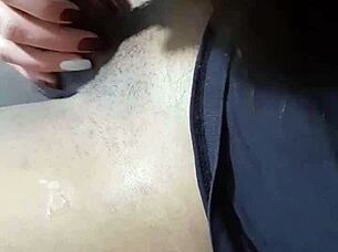 Fucking pussy and cumming in big ass