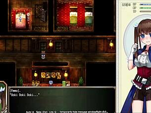 Emma repays debt with bondage blowjob and gangbang