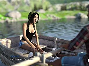 Retrieving Past At Lake House Shower