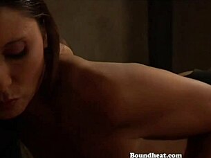 lesbian slaves fuck mistress with strapon