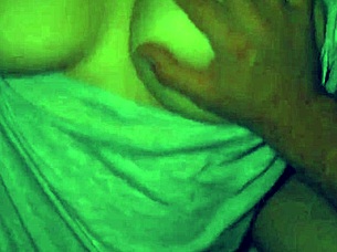 Wife prepares for a good night with her big natural tits and ass