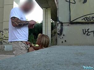 Cherry Kiss Gets Anal Creampie in Public?