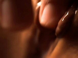 PLEASE CUM INSIDE my pussy with close up cumshot